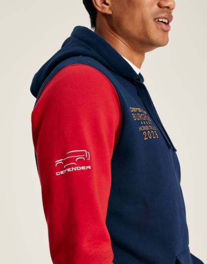 衣服 jp Joules 男性 バーリー ユニセックス フード付きスウェットシャツ フランス海軍 46RH168