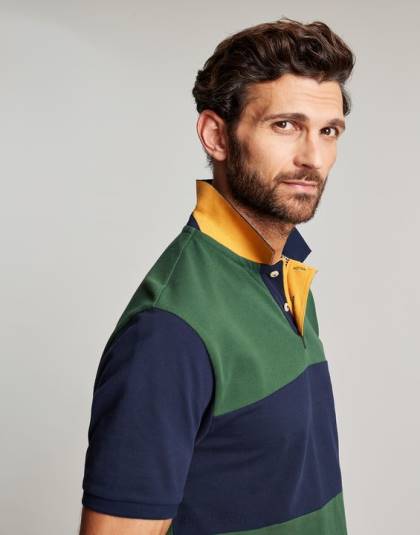 衣服 jp Joules 男性 ウッディポロシャツ 濃い緑色 46RH173