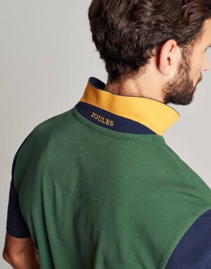 衣服 jp Joules 男性 ウッディポロシャツ 濃い緑色 46RH173