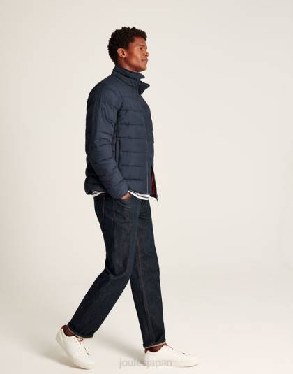 衣服 jp Joules 男性 防水パッド入りジャケットへ 海洋海軍 46RH179