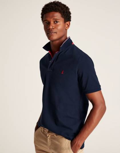 衣服 jp Joules 男性 ウッディポロシャツ フランス海軍 46RH181