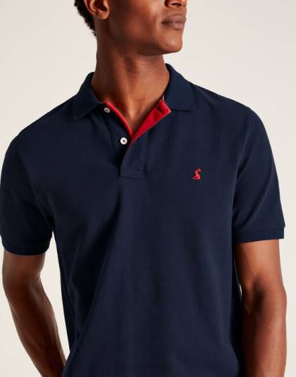 衣服 jp Joules 男性 ウッディポロシャツ フランス海軍 46RH181