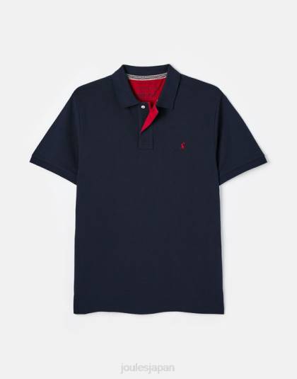 衣服 jp Joules 男性 ウッディポロシャツ フランス海軍 46RH181