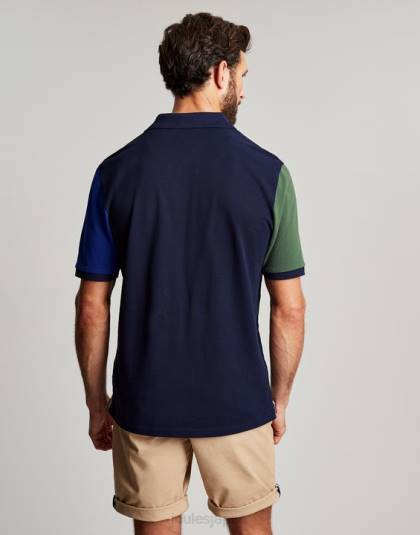 衣服 jp Joules 男性 ウッディポロシャツ ネイビーホワイトストライプ 46RH186