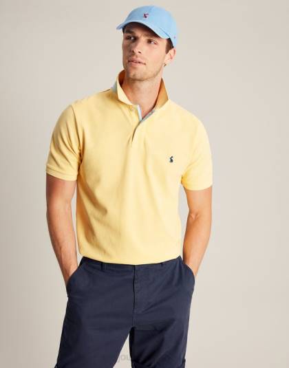 衣服 jp Joules 男性 ウッディポロシャツ 淡い黄色 46RH187