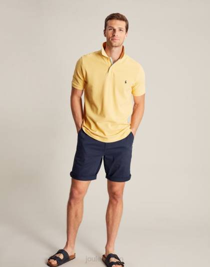 衣服 jp Joules 男性 ウッディポロシャツ 淡い黄色 46RH187