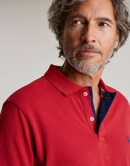 衣服 jp Joules 男性 ウッディポロシャツ チリレッド 46RH193