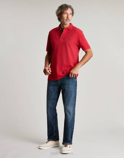 衣服 jp Joules 男性 ウッディポロシャツ チリレッド 46RH193