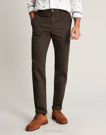 衣服 jp Joules 男性 スリムフィットチノパン カーキグリーン 46RH213