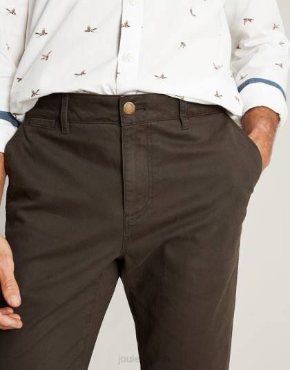 衣服 jp Joules 男性 スリムフィットチノパン カーキグリーン 46RH213
