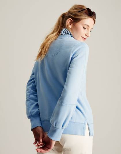 衣服 jp Joules 女性 アミナ クルーネック スウェットシャツ ヨークシャーの空 46RH21