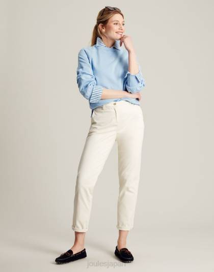衣服 jp Joules 女性 アミナ クルーネック スウェットシャツ ヨークシャーの空 46RH21