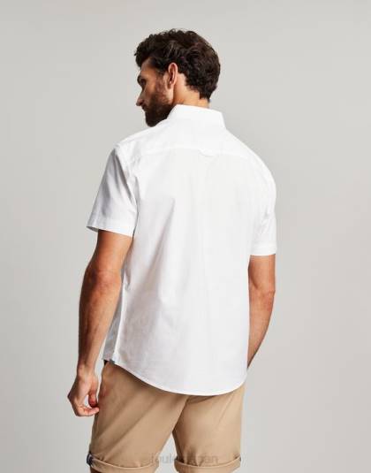 衣服 jp Joules 男性 オックスフォードクラシックフィットシャツ 白 46RH233