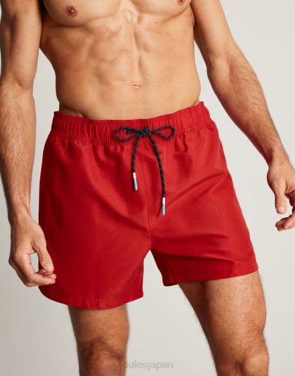 衣服 jp Joules 男性 ギャレープレーン水泳パンツ 赤 46RH234
