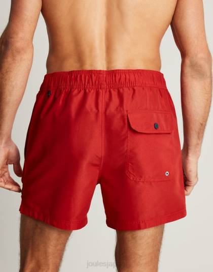 衣服 jp Joules 男性 ギャレープレーン水泳パンツ 赤 46RH234