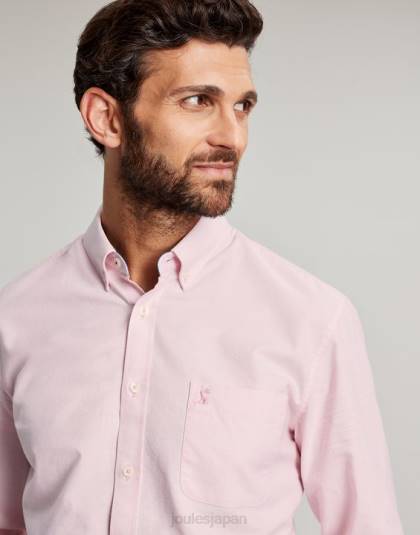 衣服 jp Joules 男性 オックスフォードクラシックフィットシャツ ピンク 46RH235