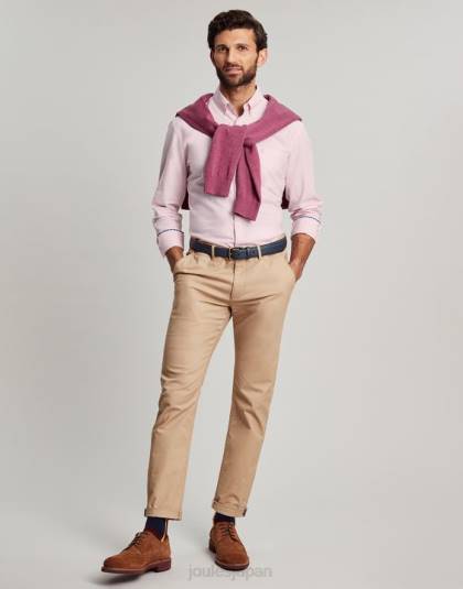 衣服 jp Joules 男性 オックスフォードクラシックフィットシャツ ピンク 46RH235