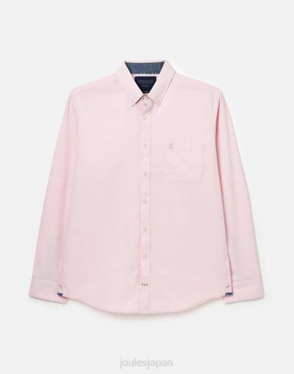 衣服 jp Joules 男性 オックスフォードクラシックフィットシャツ ピンク 46RH235