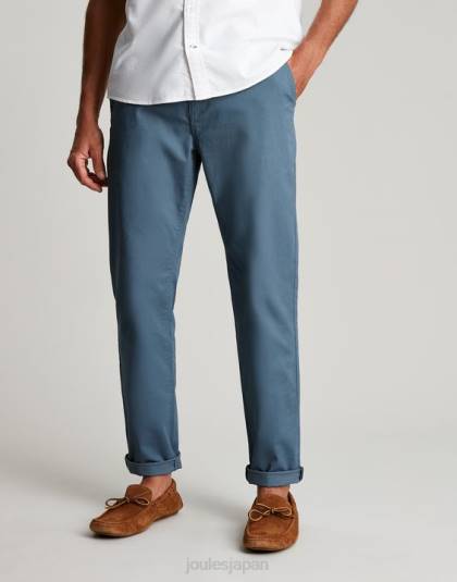 衣服 jp Joules 男性 スリムフィットチノパン 青 46RH240