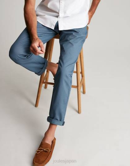 衣服 jp Joules 男性 スリムフィットチノパン 青 46RH240