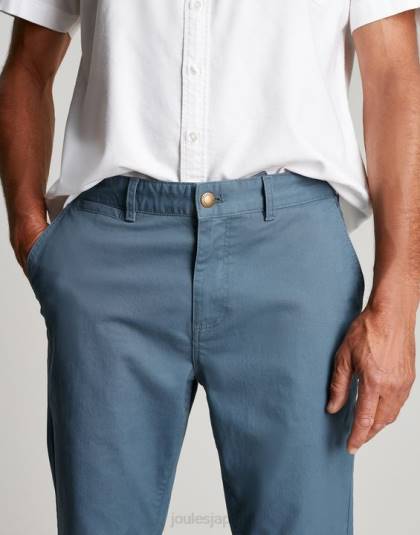 衣服 jp Joules 男性 スリムフィットチノパン 青 46RH240