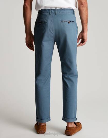 衣服 jp Joules 男性 スリムフィットチノパン 青 46RH240