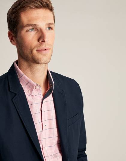 衣服 jp Joules 男性 ラングレー ブレザー リラックス ブレザー 海軍 46RH243