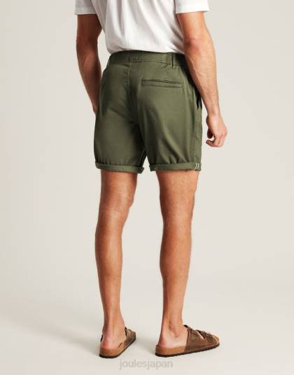 衣服 jp Joules 男性 ドックサイド チノショーツ ヘリテージグリーン 46RH248