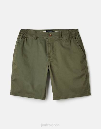 衣服 jp Joules 男性 ドックサイド チノショーツ ヘリテージグリーン 46RH248