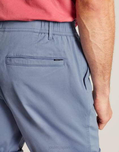 衣服 jp Joules 男性 ドックサイド チノショーツ ダッチブルー 46RH249