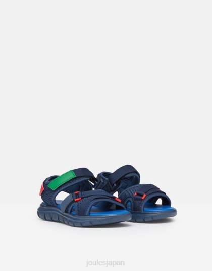 履物 jp Joules 男の子たち ホウスポーツサンダル フランス海軍 46RH390