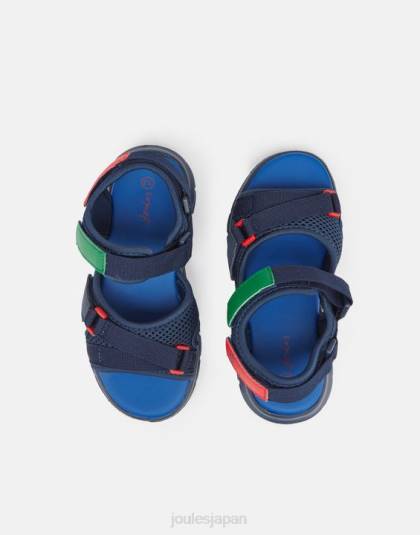 履物 jp Joules 男の子たち ホウスポーツサンダル フランス海軍 46RH390