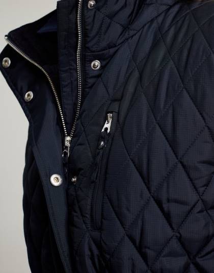 衣服 jp Joules 女性 ケンプトン ダイヤモンドキルトベスト 海洋海軍 46RH39