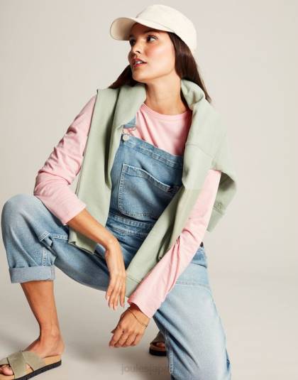 衣服 jp Joules 女性 ホリークルー長袖トップ バレリーナ 46RH40