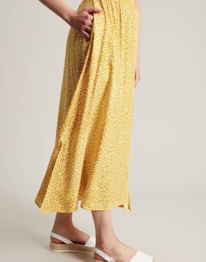 衣服 jp Joules 女性 ロシェルドレス 黄色い斑点 46RH43