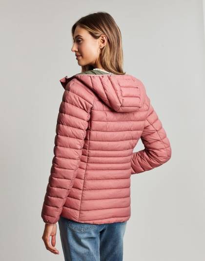 衣服 jp Joules 女性 ボウランド パッカブル パデッド コート 薔薇 46RH44