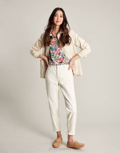 衣服 jp Joules 女性 アリスデニムジャケット 生成り 46RH45