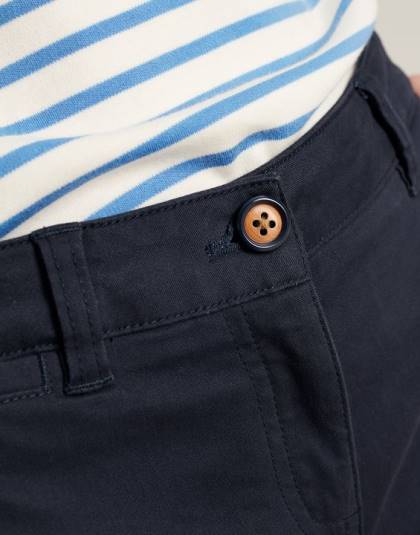 衣服 jp Joules 女性 クルーズミッドレングスチノショート フランス海軍 46RH46