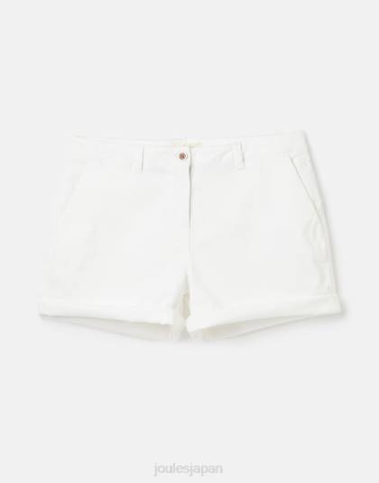 衣服 jp Joules 女性 クルーズミッドレングスチノショート 明るい白色 46RH49