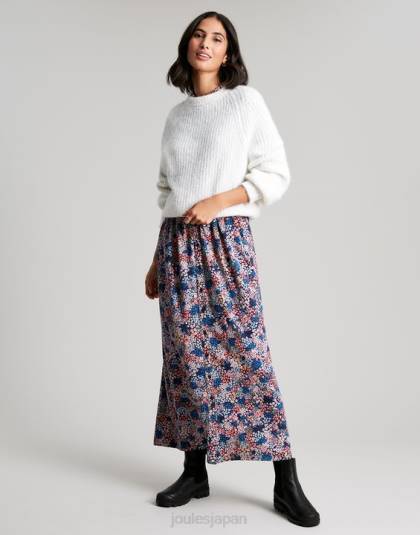 衣服 jp Joules 女性 ノバジャージー ミディシャツドレス ネイビーの頭がおかしい 46RH64