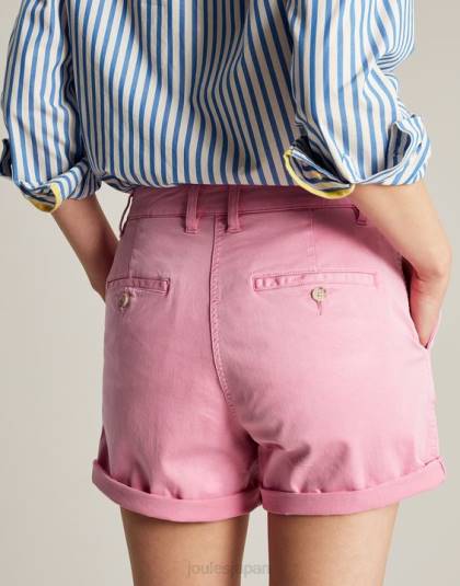 衣服 jp Joules 女性 クルーズミッドレングスチノショート ピンク 46RH71
