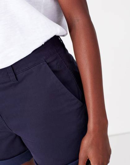 衣服 jp Joules 女性 クルーズミッドレングスのチノショーツ フランス海軍 46RH82