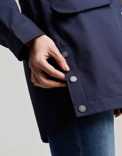 衣服 jp Joules 女性 パドストウのレインコート フランス海軍 46RH8