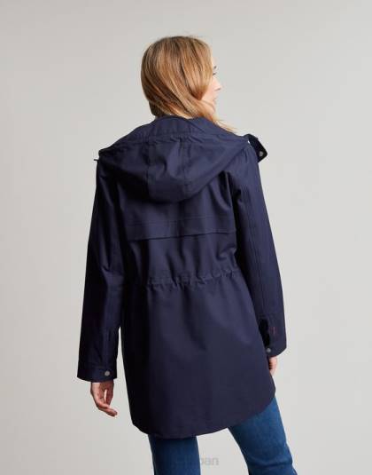 衣服 jp Joules 女性 パドストウのレインコート フランス海軍 46RH8