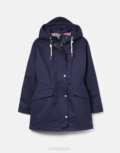 衣服 jp Joules 女性 パドストウのレインコート フランス海軍 46RH8