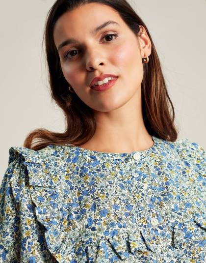 衣服 jp Joules 女性 クララベルボタンスルーブラウス 頭がおかしい 46RH99