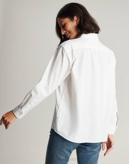 衣服 jp Joules 女性 アミラ ドロップショルダーシャツ クリーム 46RH9