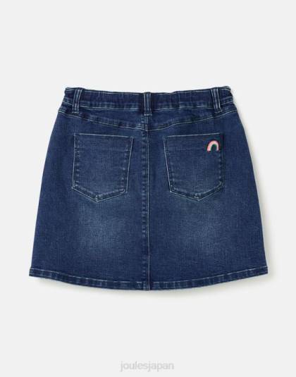 衣服 jp Joules 女の子 ホリス 5ポケット デニムスカート 1-12歳 デニム 46RH292