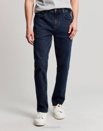 衣服 jp Joules 男性 オーカム スリムフィット 5ポケット デニムジーンズ インクウォッシュデニム 46RH205