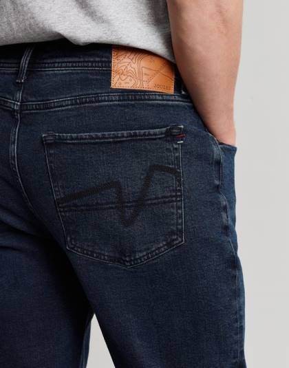 衣服 jp Joules 男性 オーカム スリムフィット 5ポケット デニムジーンズ インクウォッシュデニム 46RH205